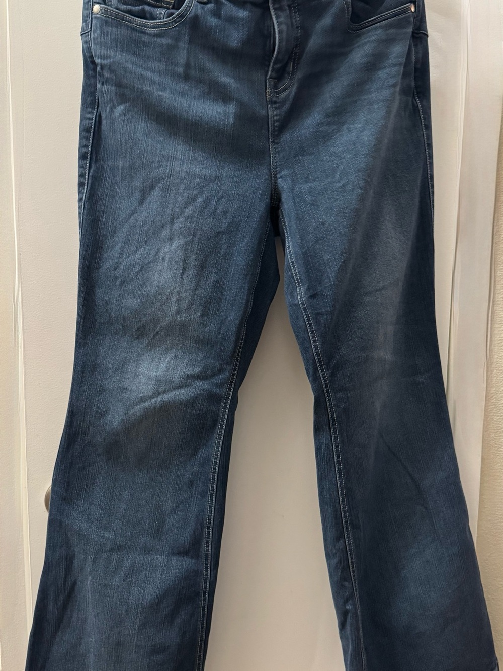 Torrid Dark Blue Wide Leg Flare Jeans |18| - Picture 9 of 10